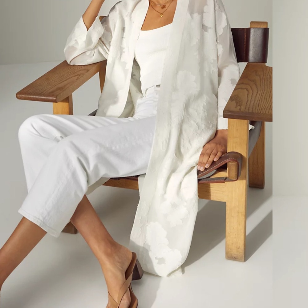 NEW Aritzia Wilfred Durante Jacket Robe in PINK - Picture 3 of 9